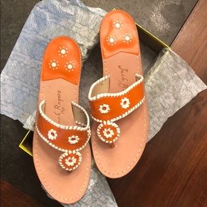 Jack Rogers 💯 Classic Jacks worn once.  Sz 11